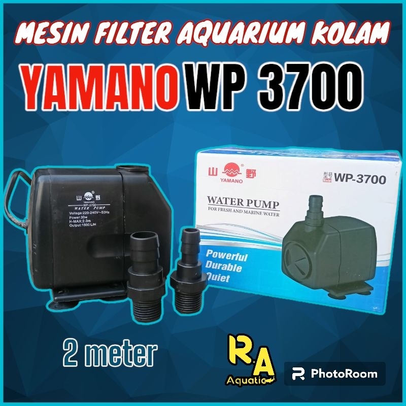 Jual Mesin Pompa Aquarium Kolam Ikan Hias Ketinggian 2 Meter