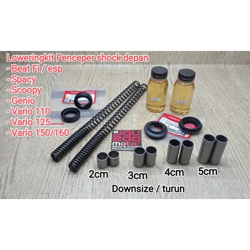 Jual Paket Downsize Loweringkit Penceper Shock Depan Beat Fi Esp Spacy