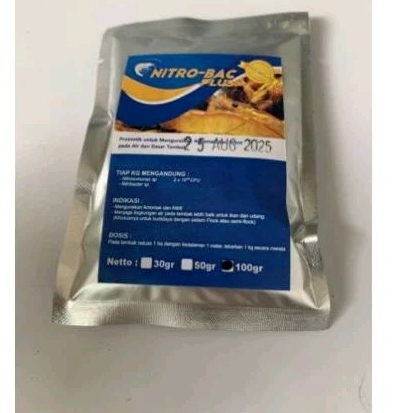 Jual Nitrobacter 100 Gram Probiotik Kolam Asli Original Shopee Indonesia