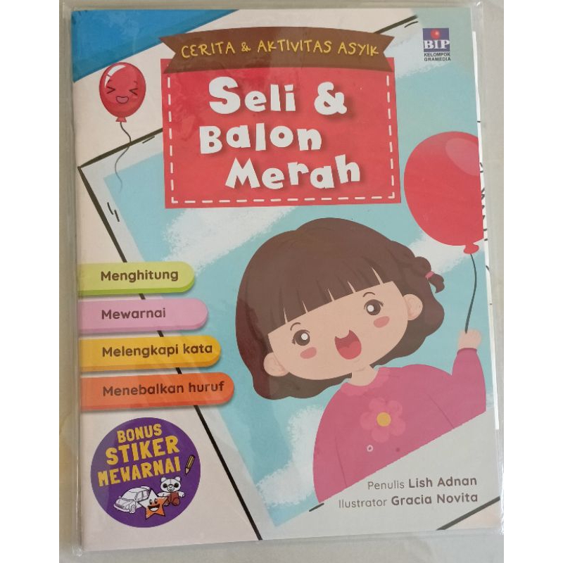 Jual Buku Cerita Dan Aktivitas Seli Dan Balon Merah Shopee Indonesia