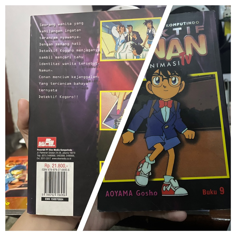 Jual Pre Loved Bekas Komik Detektif Conan Seri Animasi Tv Berwarna