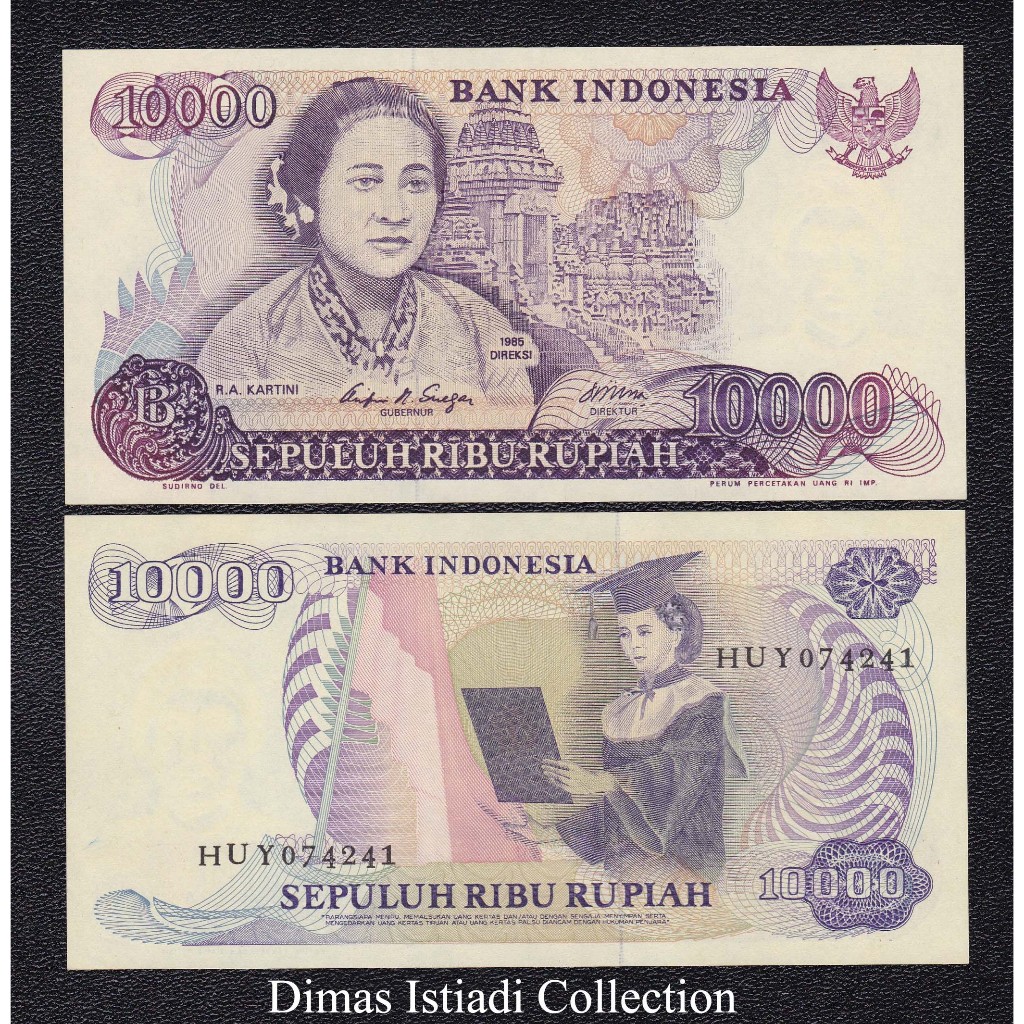 Jual Uang Kuno 10000 Rupiah 1985 Kartini Shopee Indonesia