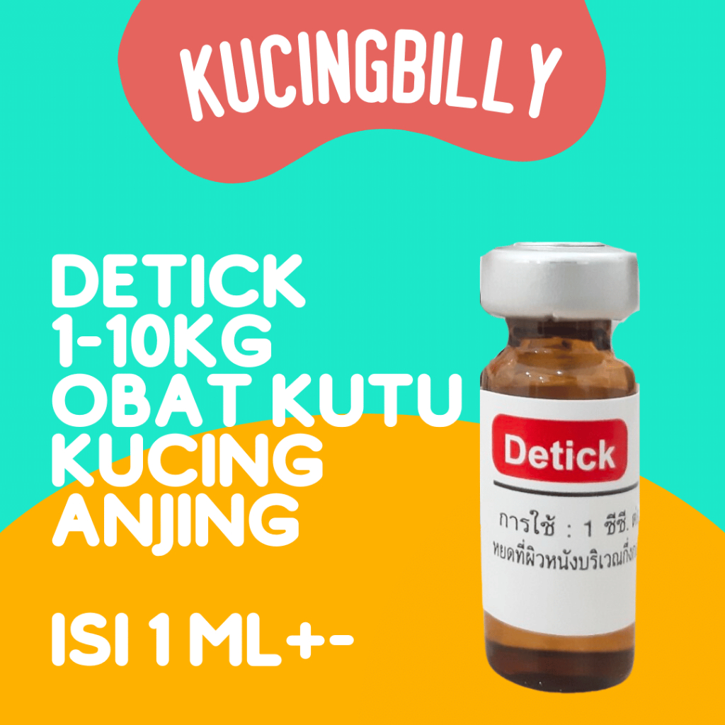 Jual Detick Kg Obat Kutu Kucing Anjing Shopee Indonesia