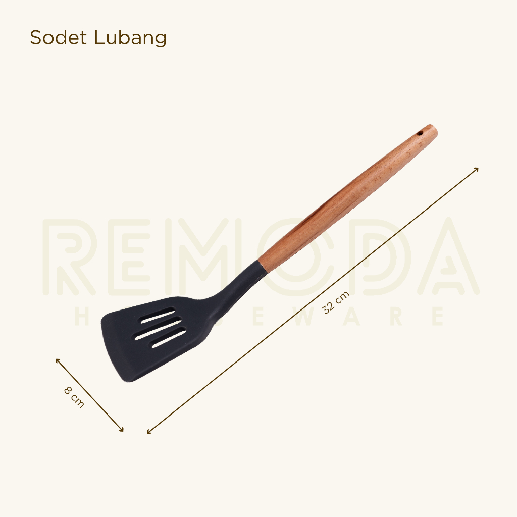 Jual Remoda Spatula Sodet Silikon Utensile Sutil Silicone Kitchen Tool