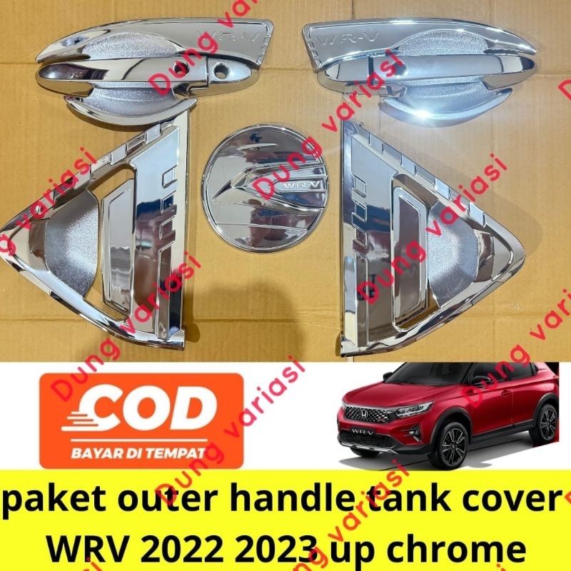 Jual Paket Lengkap Outer Handle Tank Cover Honda Wrv 2022 2023 Up