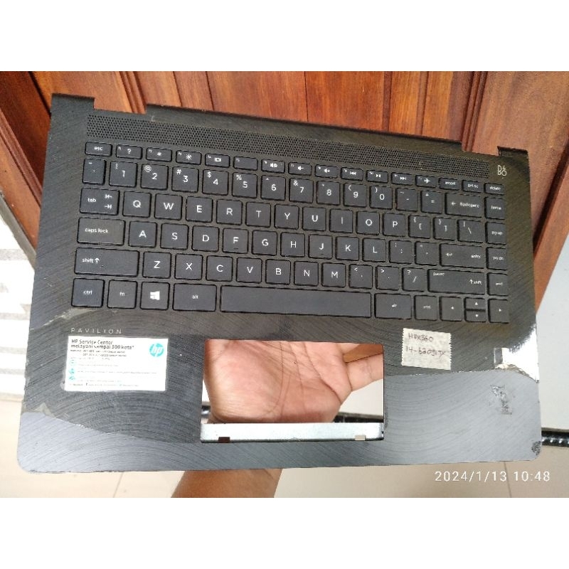 Jual Palmrest Casing Bagian Atas Keyboard Laptop Hp X Ba Tx