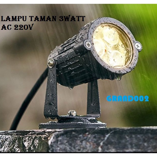 Jual ART Q39D Lampu LED Taman Halaman Teras Outdoor Sorot 3W Watt