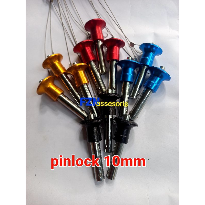 Jual PIN LOCK 10MM PANJANG AS BESI 4CM PINLOCK LINE ARAY KUALITAS MEWAH