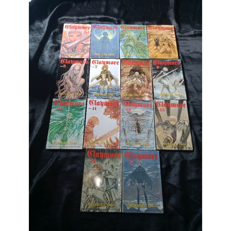 Jual Komik Manga Claymore Yagi Norihiro Shopee Indonesia