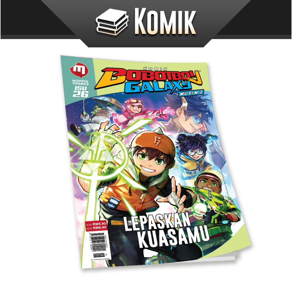 Jual Komik BoBoiBoy Galaxy Musim 2 Isu 1 Isu 27 Shopee Indonesia