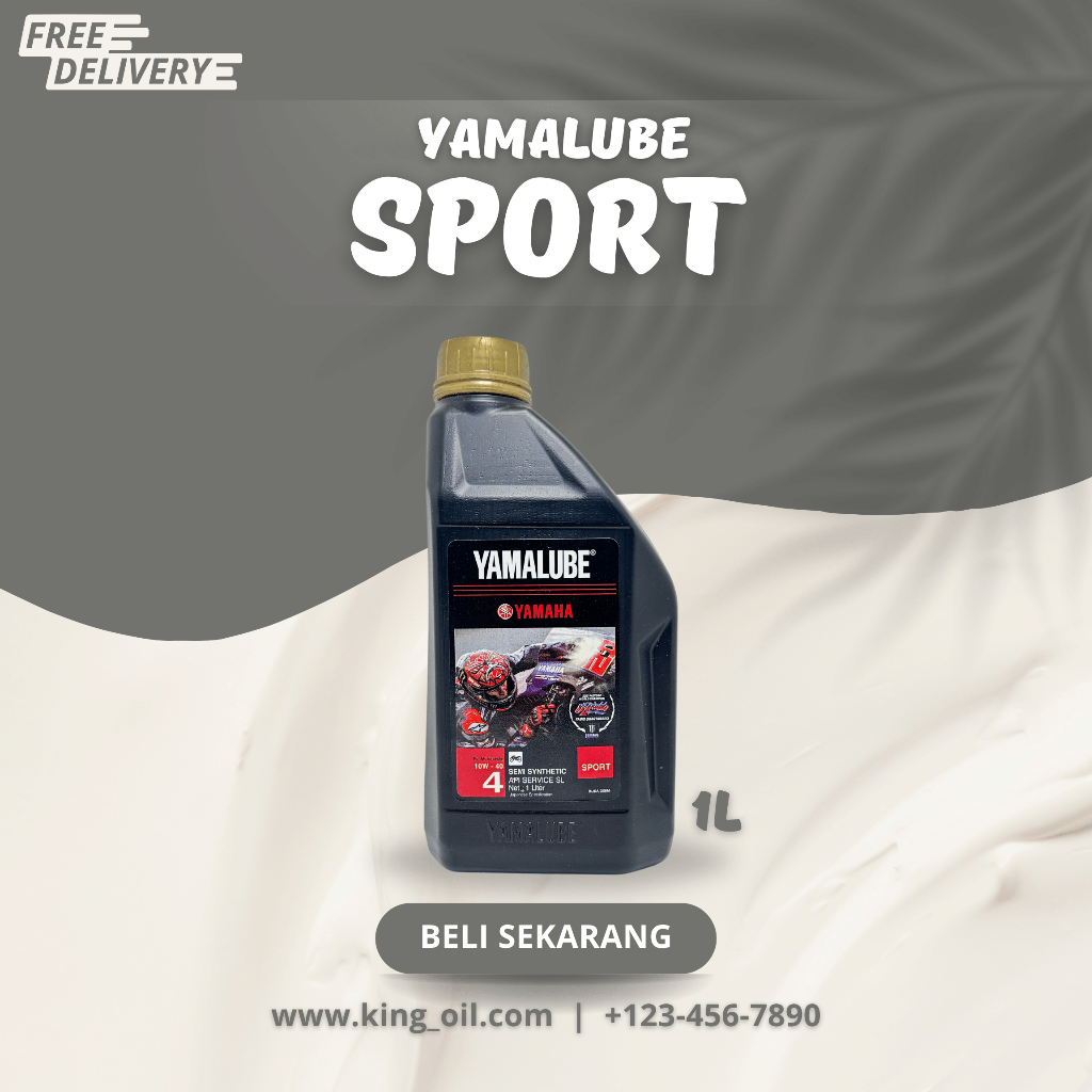 Jual Oli Yamaha Yamalube Sport 1L Yamalube Sport Oil 1 Liter Shopee