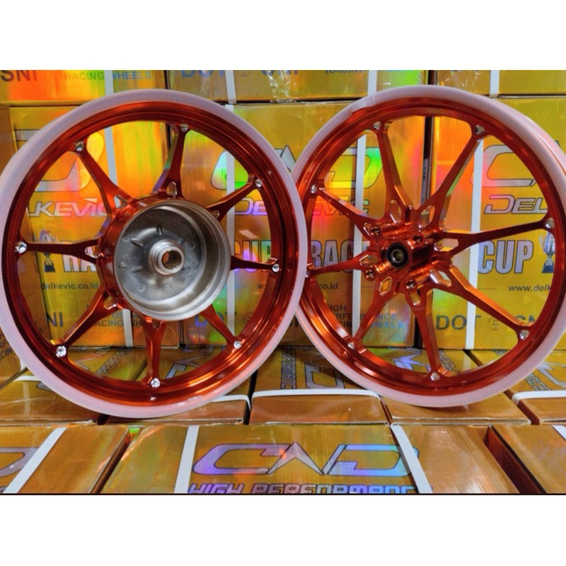 Jual VELG DELKEVIC P8 PNP AEROX NMAX LEXI PCX ADV V160 Shopee Indonesia