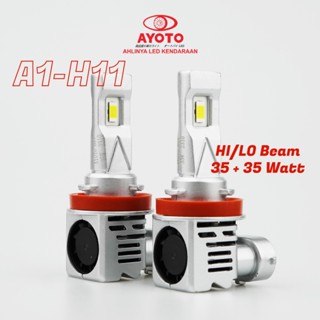 Jual 2 PCS Sepasang Lampu Led Mobil Utama Kabut Headlamp Foglamp