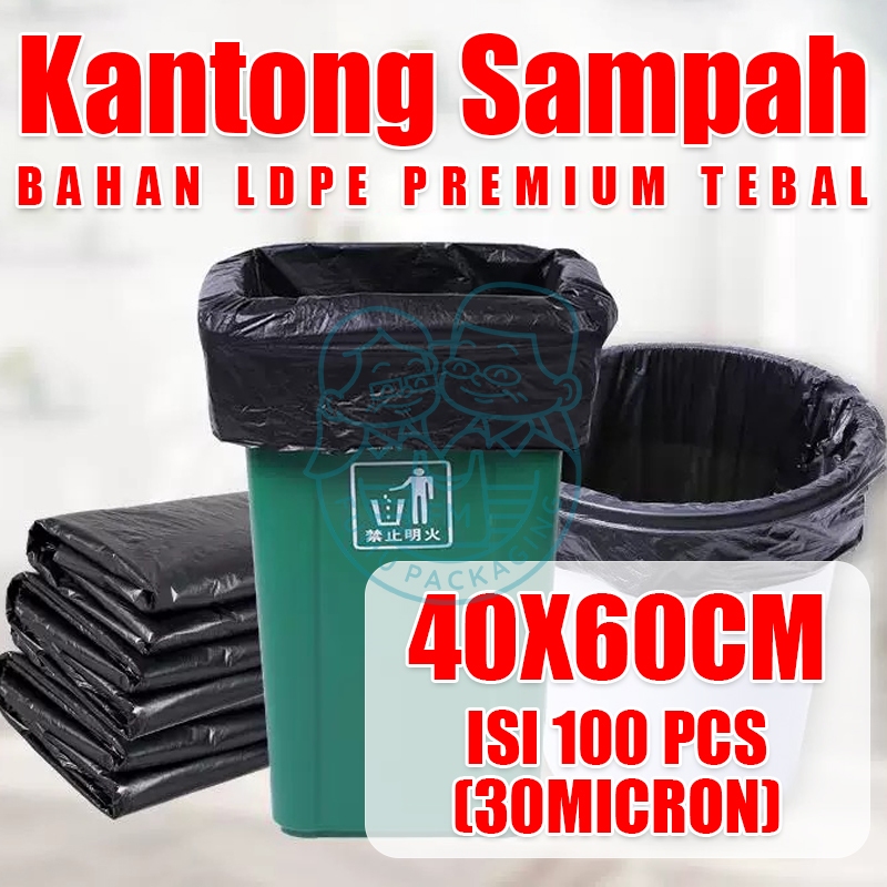 Jual Kantong Plastik Kresek Tempat Tong Sampah Trash Bag Sedang Kecil