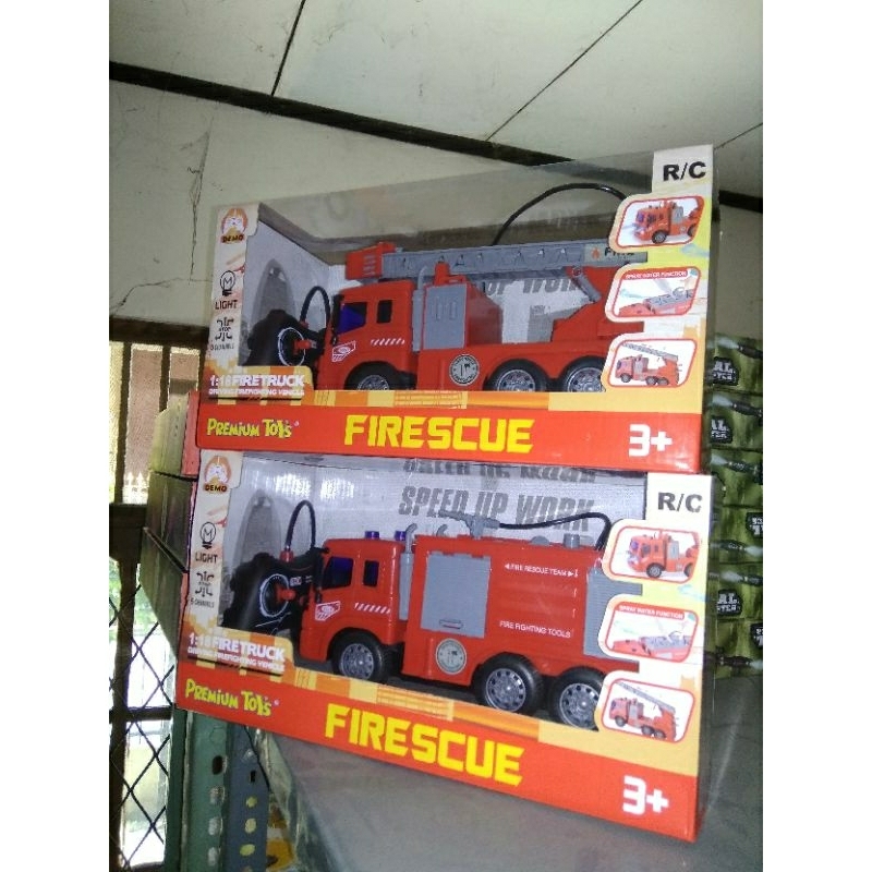 Jual Rc Car Truk Fire Rescue Rc Car Truk Mobil Pemadam Kebakaran