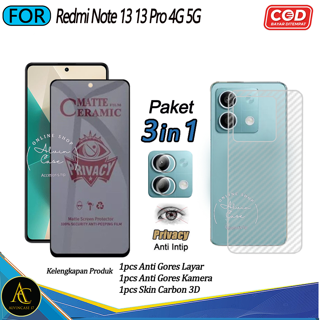 Jual Paket In Tempered Glass Esd Spy Redmi Note Pro G G G