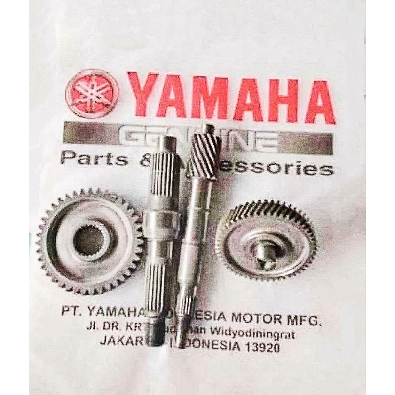 Jual GIGI GEAR RASIO ASSY SET AS PULLY RASIO AS RODA YAMAHA 2PH MIO M3