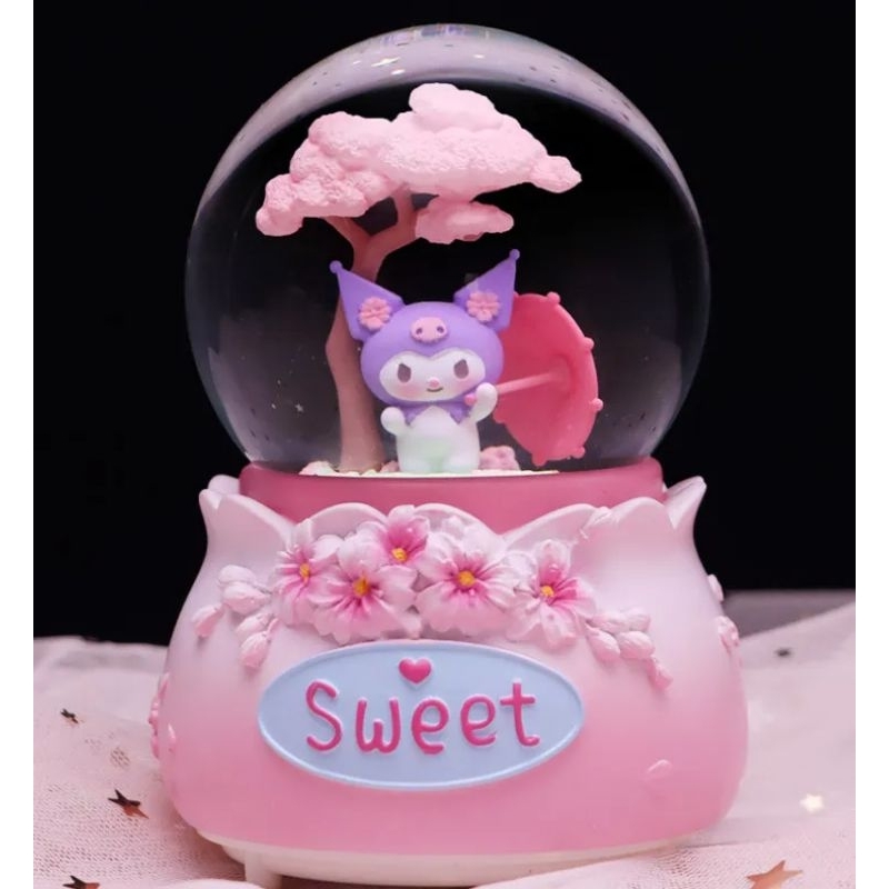 Jual Kotak Musik Sanrio Snowball Xl Jumbo Bola Kristal Salju