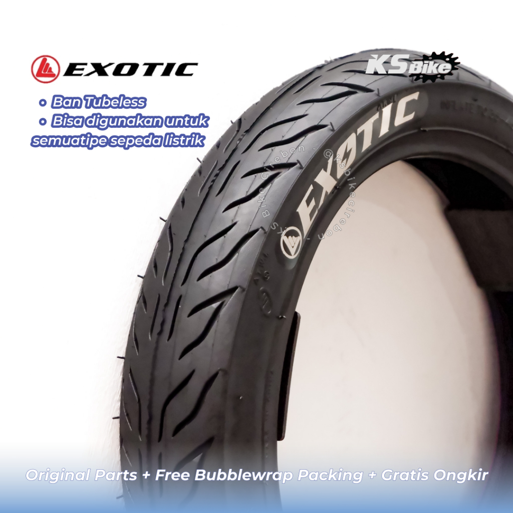 Jual Ban Luar Sepeda Listrik 14 X 2 50 Tubles Tubeless Exotic Selis E