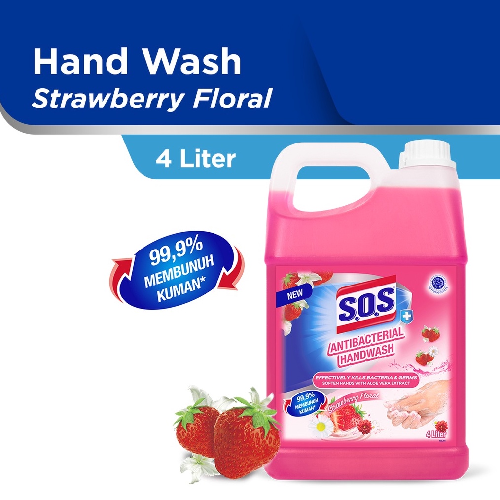 Jual Sos Sabun Cuci Tangan Jerigen Liter Isi Ulang Wangi Buah Segar