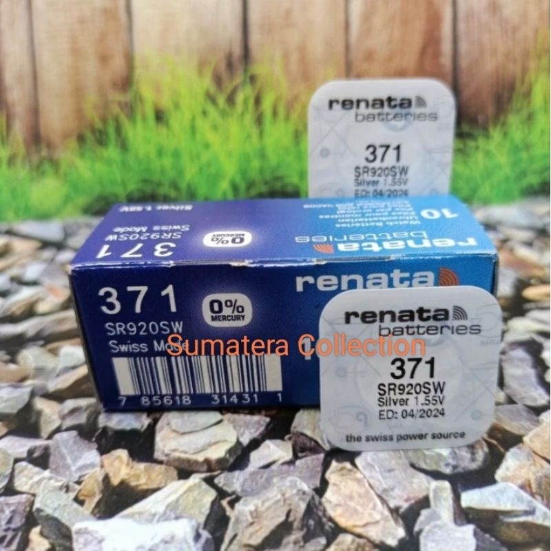 Jual Baterai Battery Kancing Jam Tangan Batre Renata Sr Sw