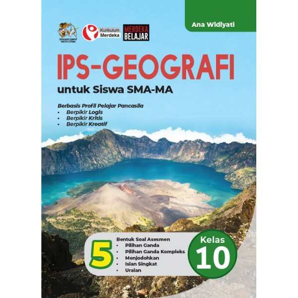 Jual Buku Ips Geografi Sma Ma Kelas X Kurikulum Merdeka Shopee