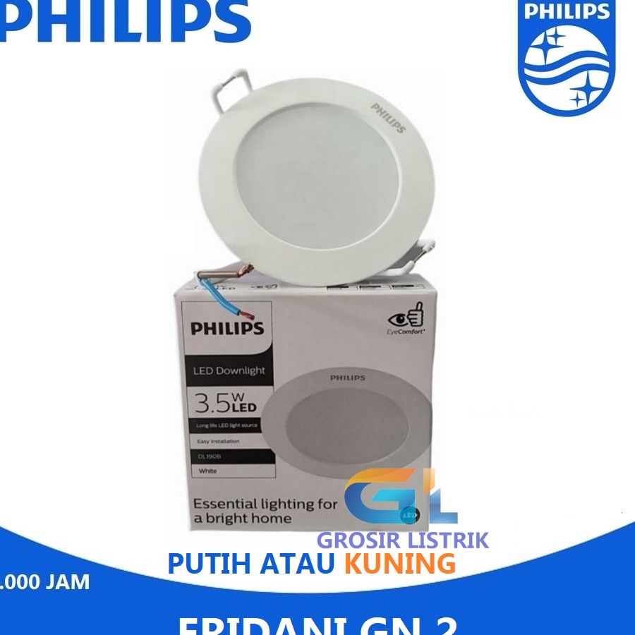 Jual Promo Philips Downlight LED Eridani 35W Putih Atau Kuning G2 DL19B