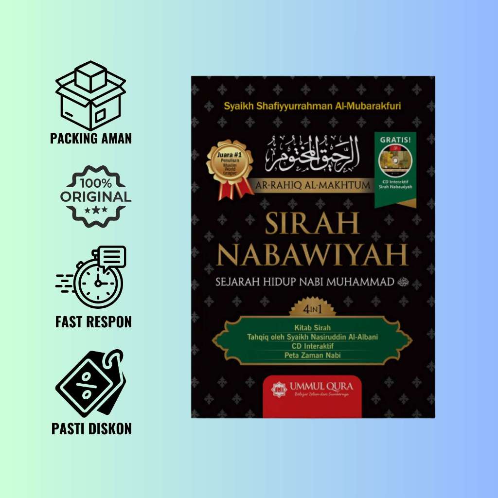 Jual Buku Sirah Nabawiyah Nabawiyyah Sejarah Hidup Nabi Muhammad Siroh