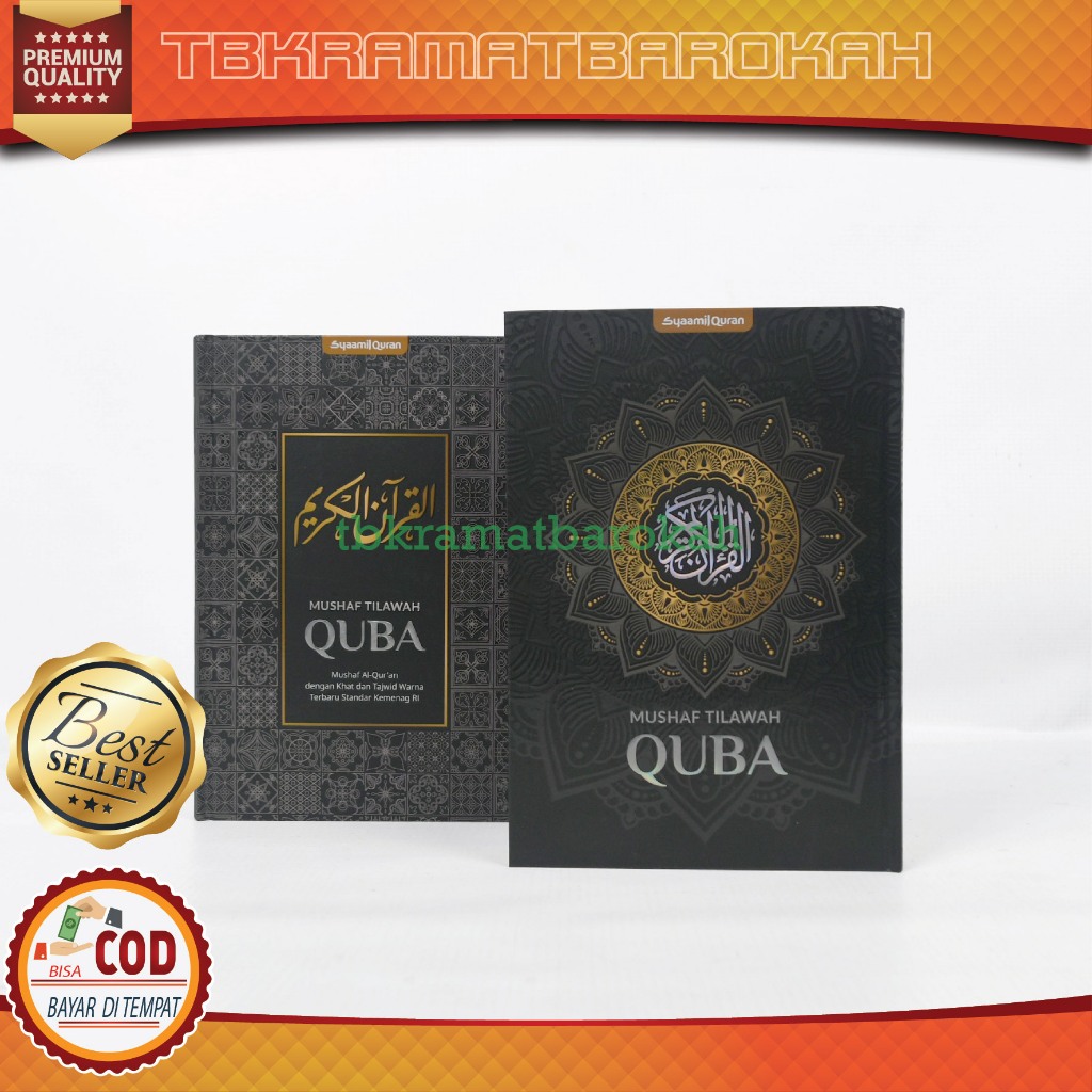 Jual Al Quran Mushaf Tilawah Quba A5 Tajwid Warna Khat Lebih Tebal