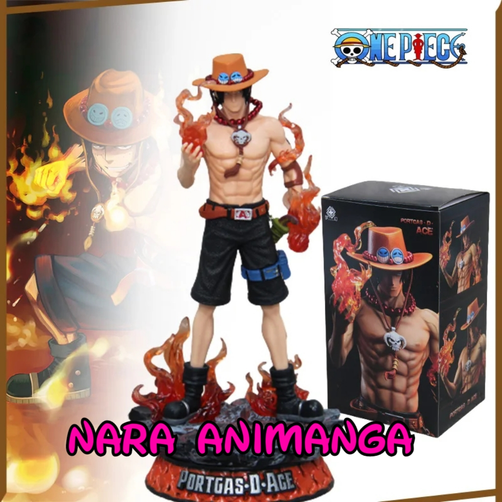 Jual Nara Animanga Action Mini Figure Anime One Piece Portgas D Ace