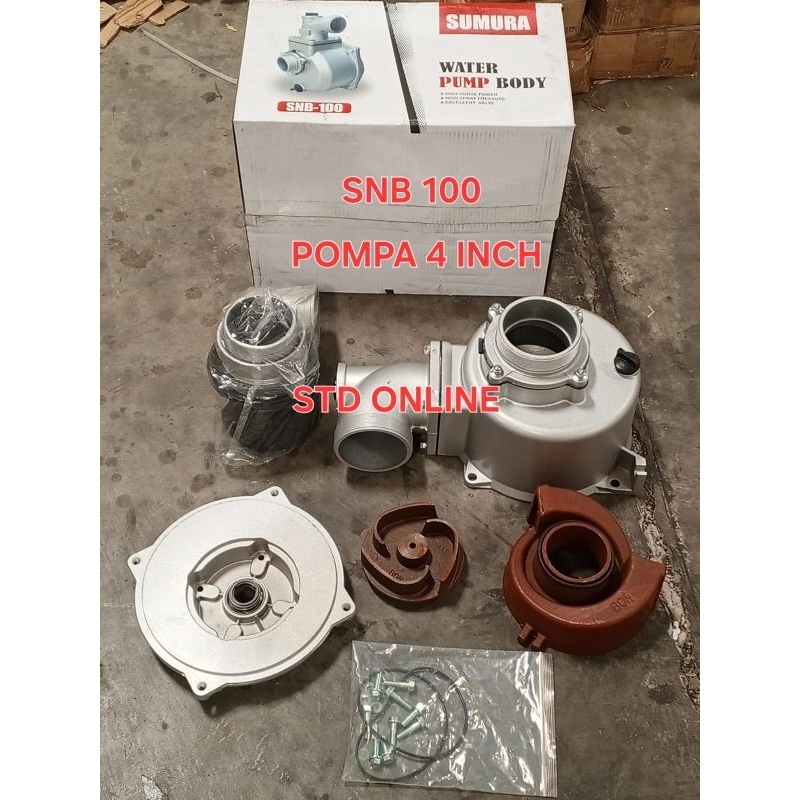 Jual Water Pump Body 4 Inch SNB 100 WaterPump Mesin Pompa Air Alkon