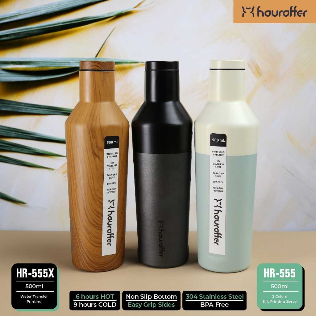 Jual Houroffer Botol Minum Thermos HR 555 X Two Tone Colour Wood Keep