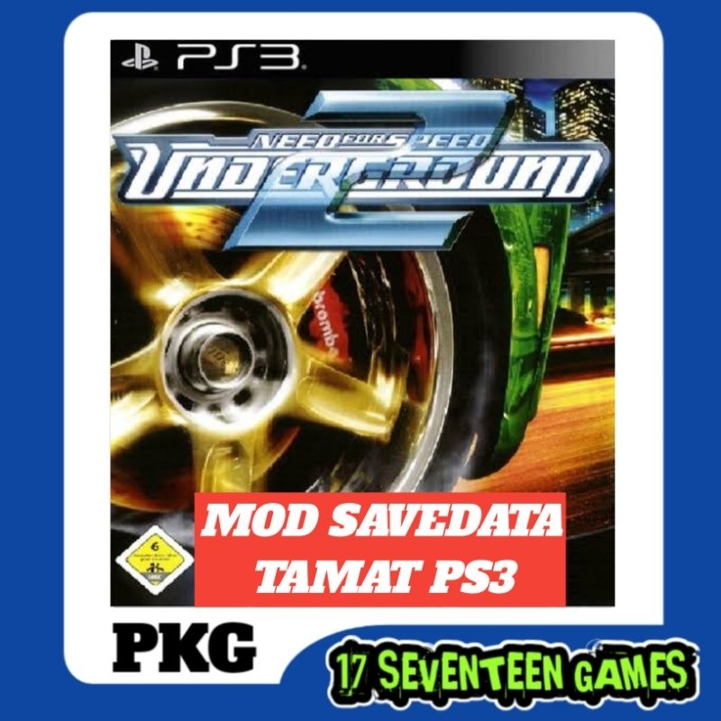 Jual Need For Speed UnderGround 2 Game PS3 Cfw Hfw Hen Shopee Indonesia