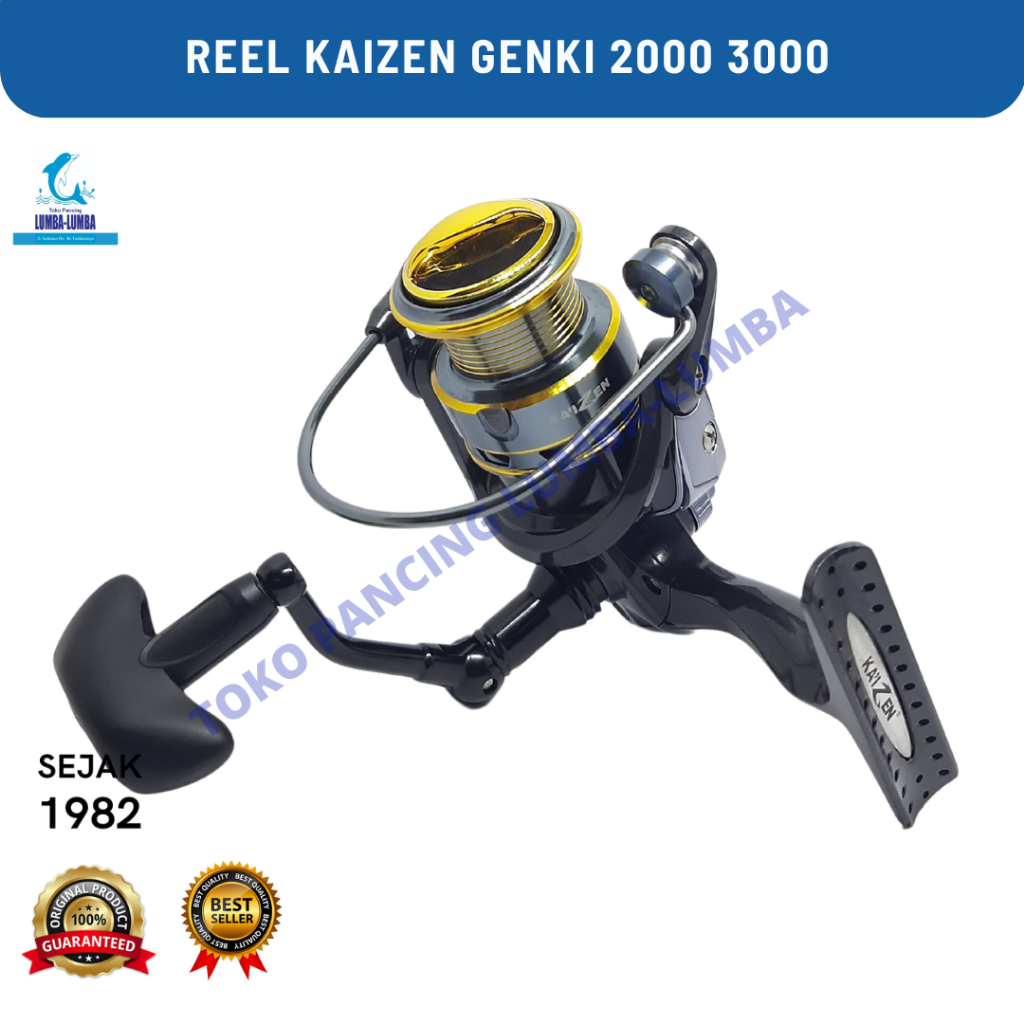 Jual Reel Kaizen Genki Reel Pancing Kaizen Reel Spinning