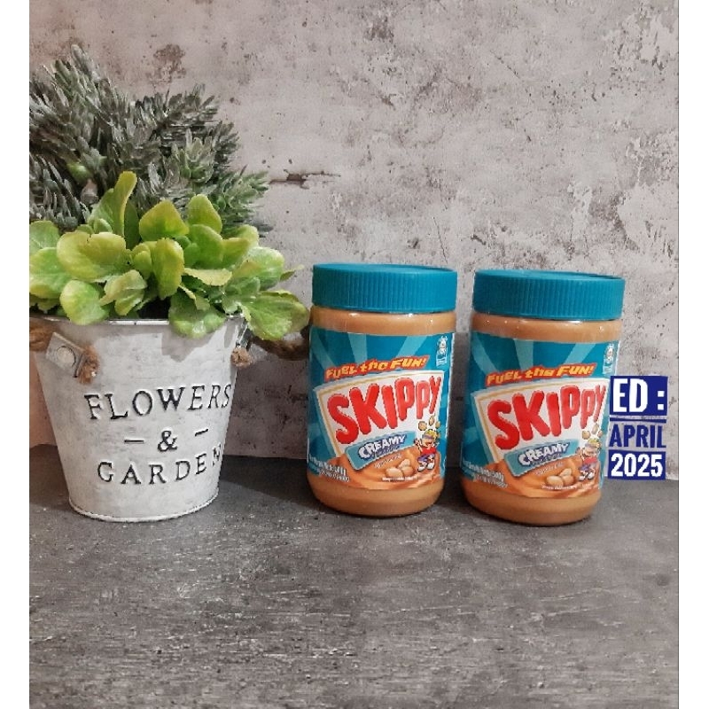 Jual Skippy Creamy Chunky Peanut Butter 500gr Selai Kacang Shopee