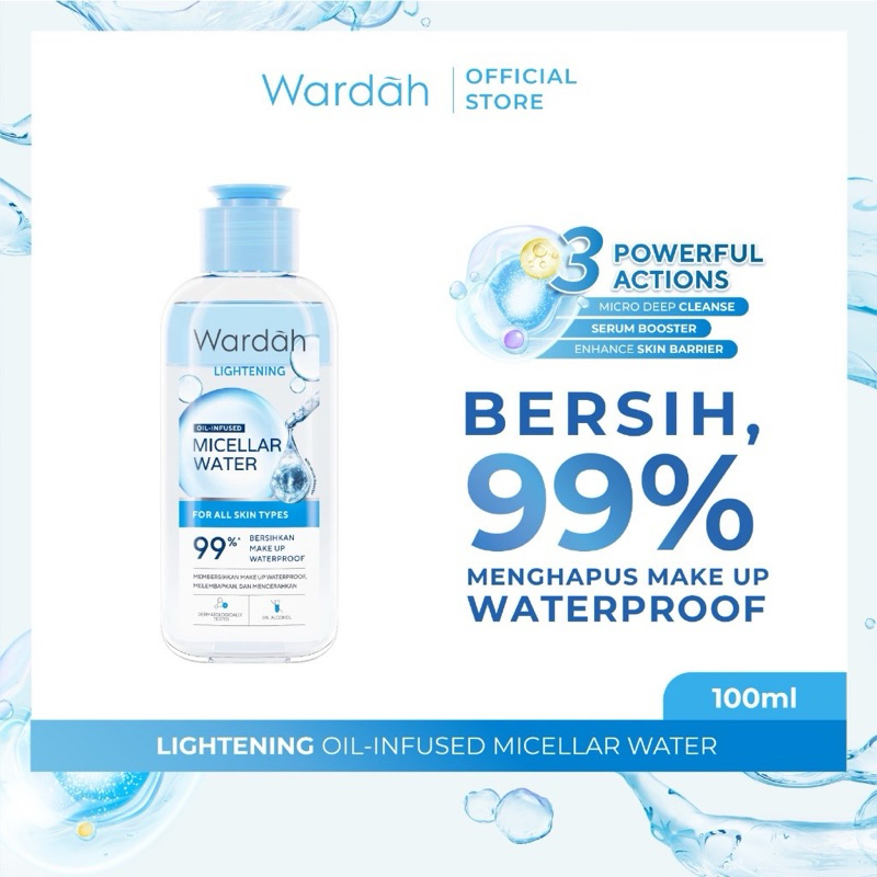 Jual WARDAH OIL INFUSED MICELLAR WATER LIGHTENING Shopee Indonesia