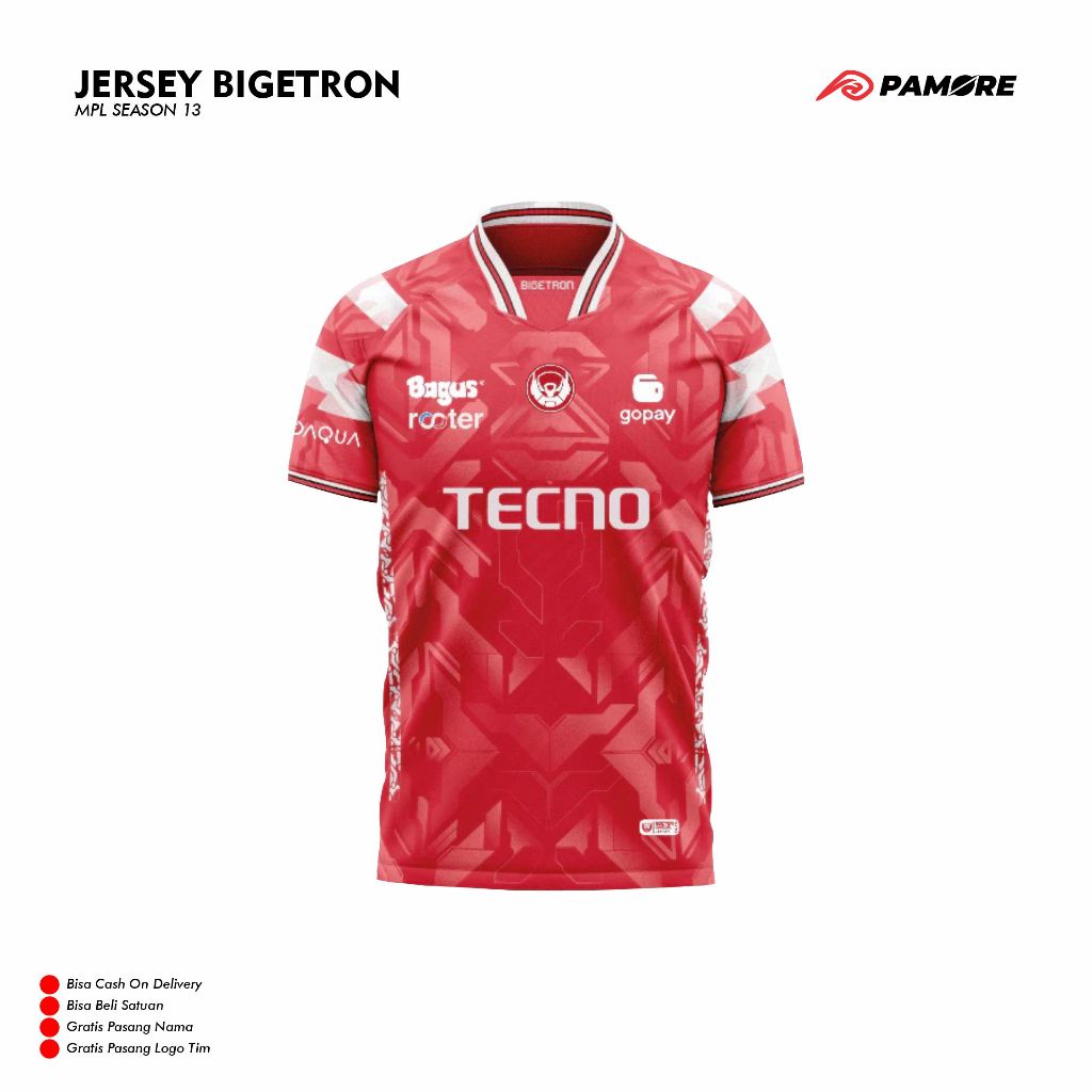 Jual Jersey Btr Terbaru Mpl Season Free Custom Nickname