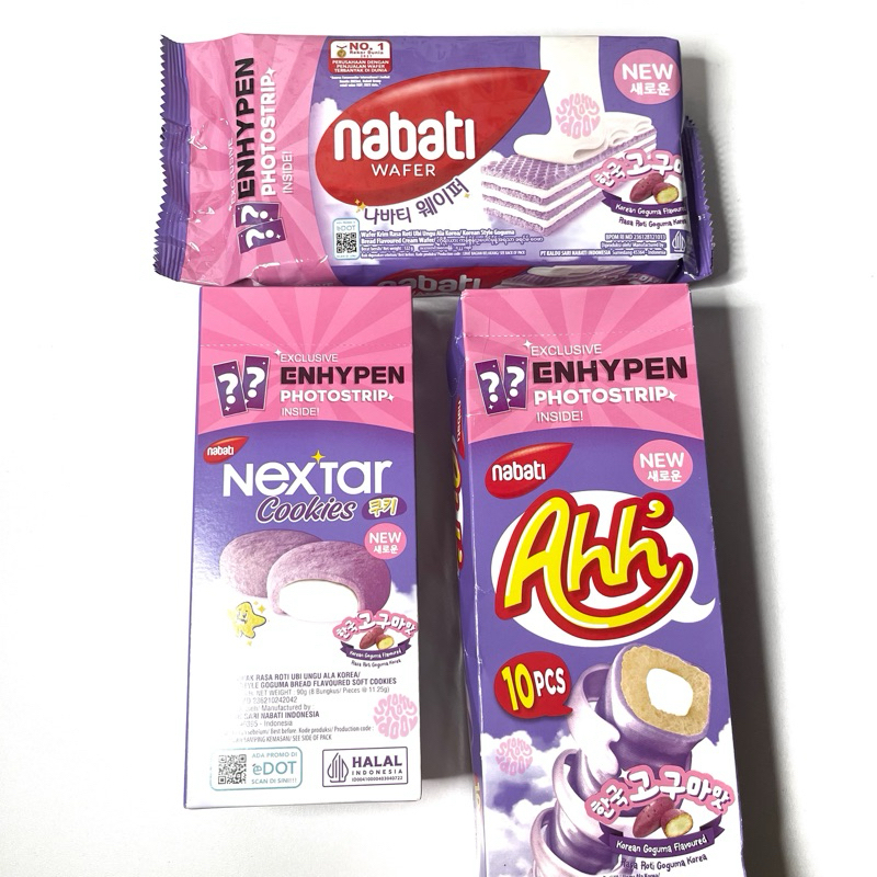 Jual Ready Enhypen Nabati Goguma Wafer Nextar Ahh Photostrip Shopee