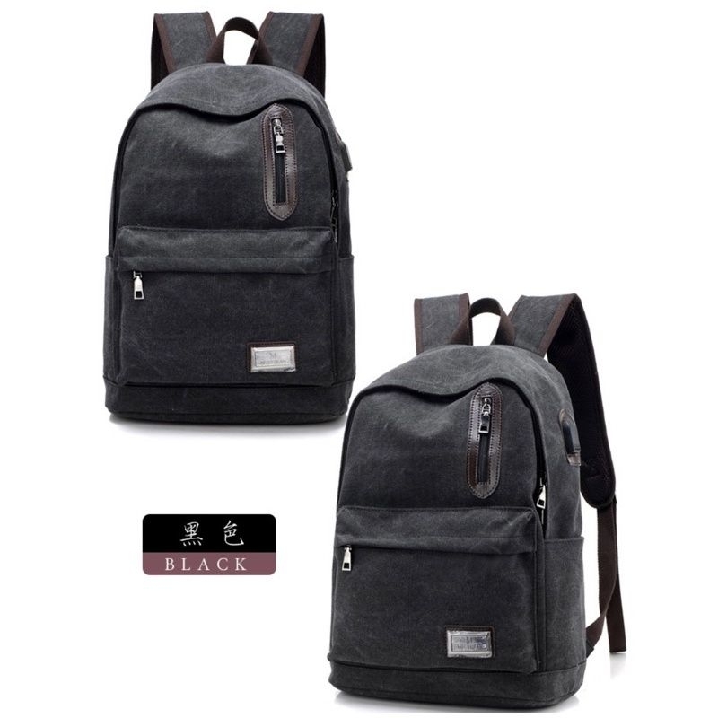 Jual New Arrival Tas Ransel Canvas IAC Backpack Up To 15 Inch