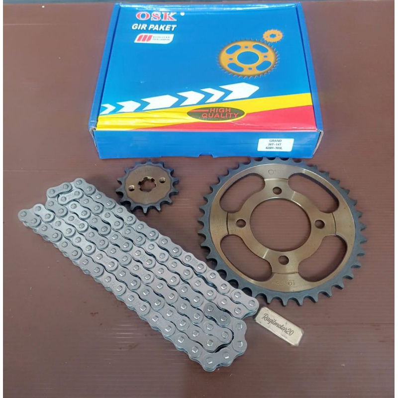 Jual Gir Set Gear Paket T T Grand Prima Star Legenda Kirana Baja