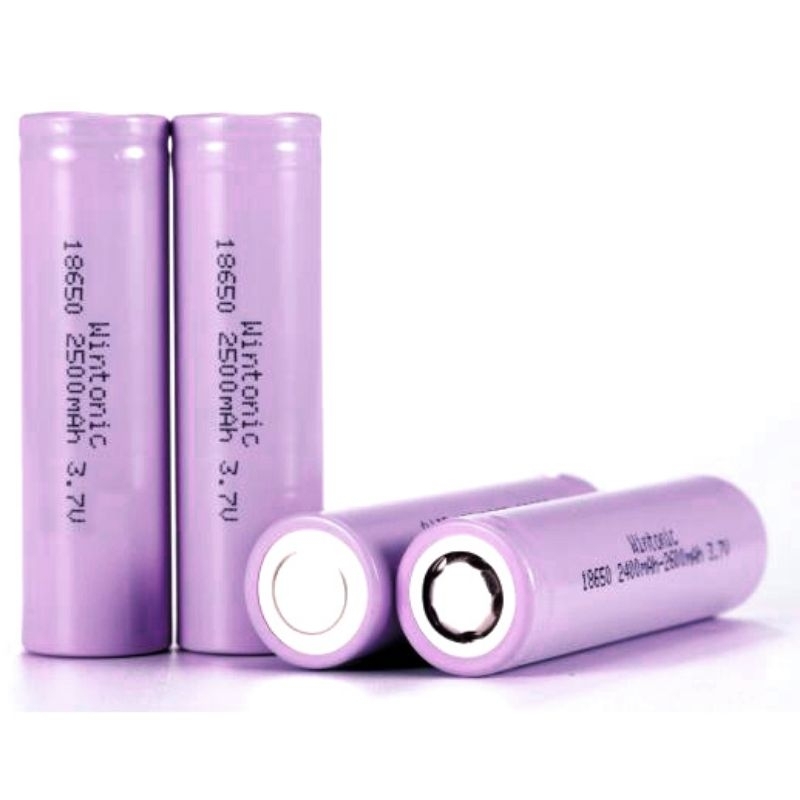 Jual Hame Wintonic Baterai 18650 Flat Lithium Battery 3 7V 2200mAh