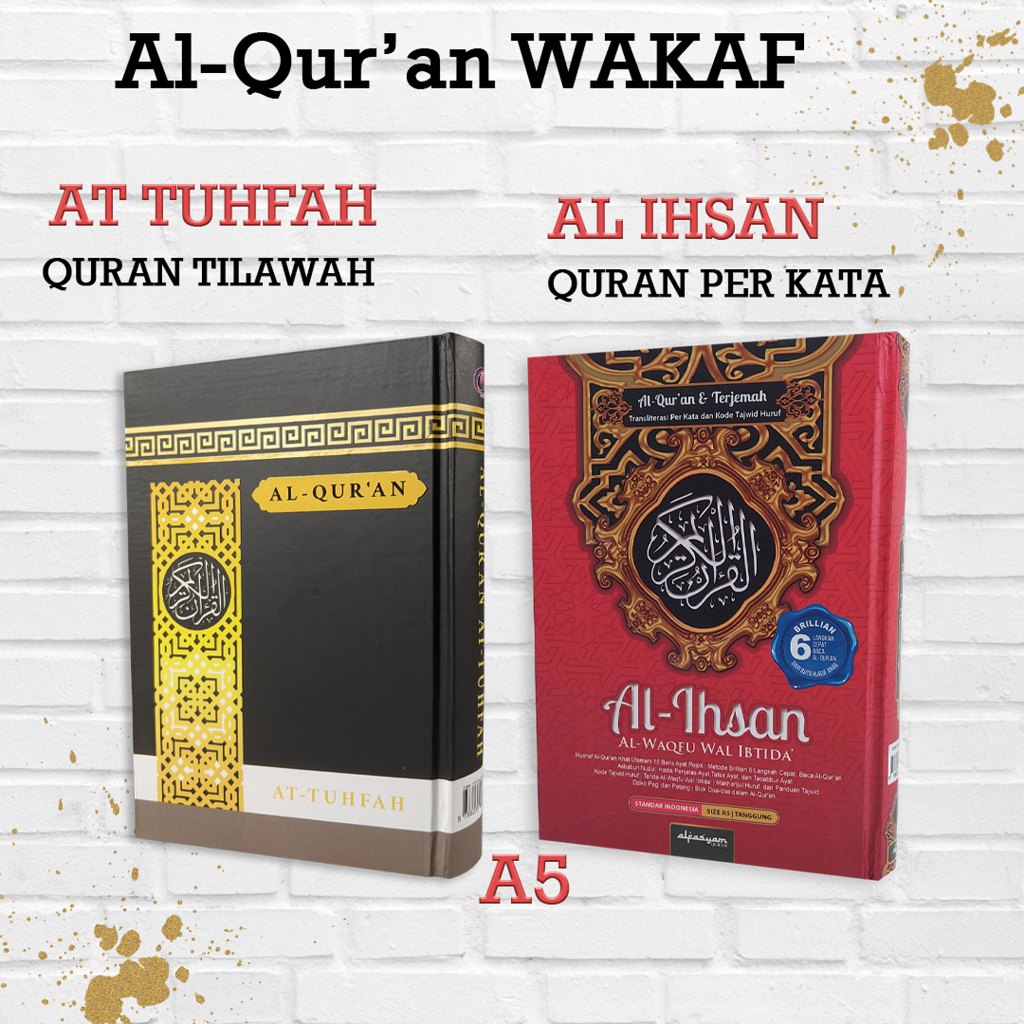 Jual Al Quran Wakaf Al Huda Murah Ukuran Sedang At Tuhfah Mushaf