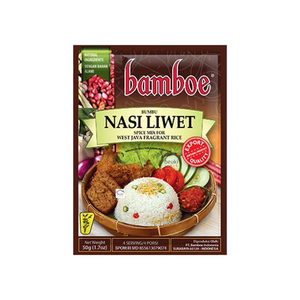 Jual Bamboe Nasi Liwet Bumbu Masakan Khas Indonesia Shopee Indonesia