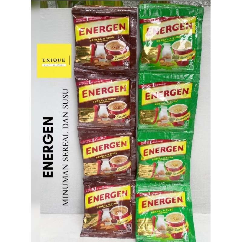 Jual Energen Minuman Sereal Dan Susu Kemasan Renceng Shopee Indonesia