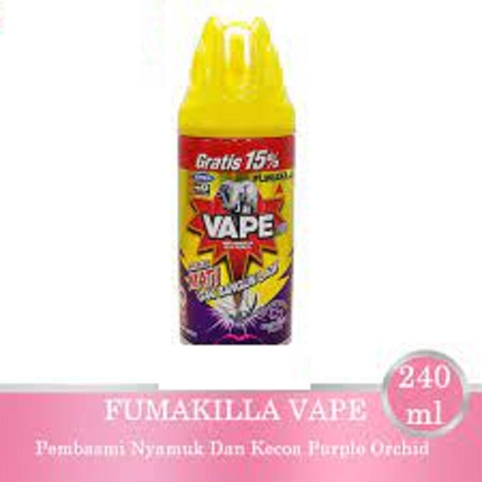 Jual Vape Obat Nyamuk Semprot 240ml Purple Orchid Efektif Mengusir