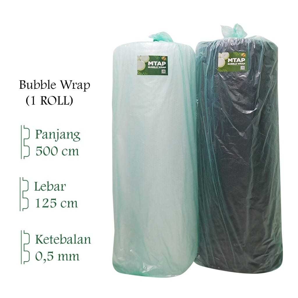 Jual Bubble Wrap Mtap Roll Ukuran M X Mtr Warna Hitam Bening