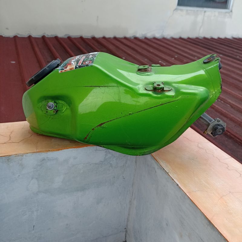 Jual Tangki Minyak Bensin Fuel Tank Kawasaki KLX 150 S Lama KLX G Old