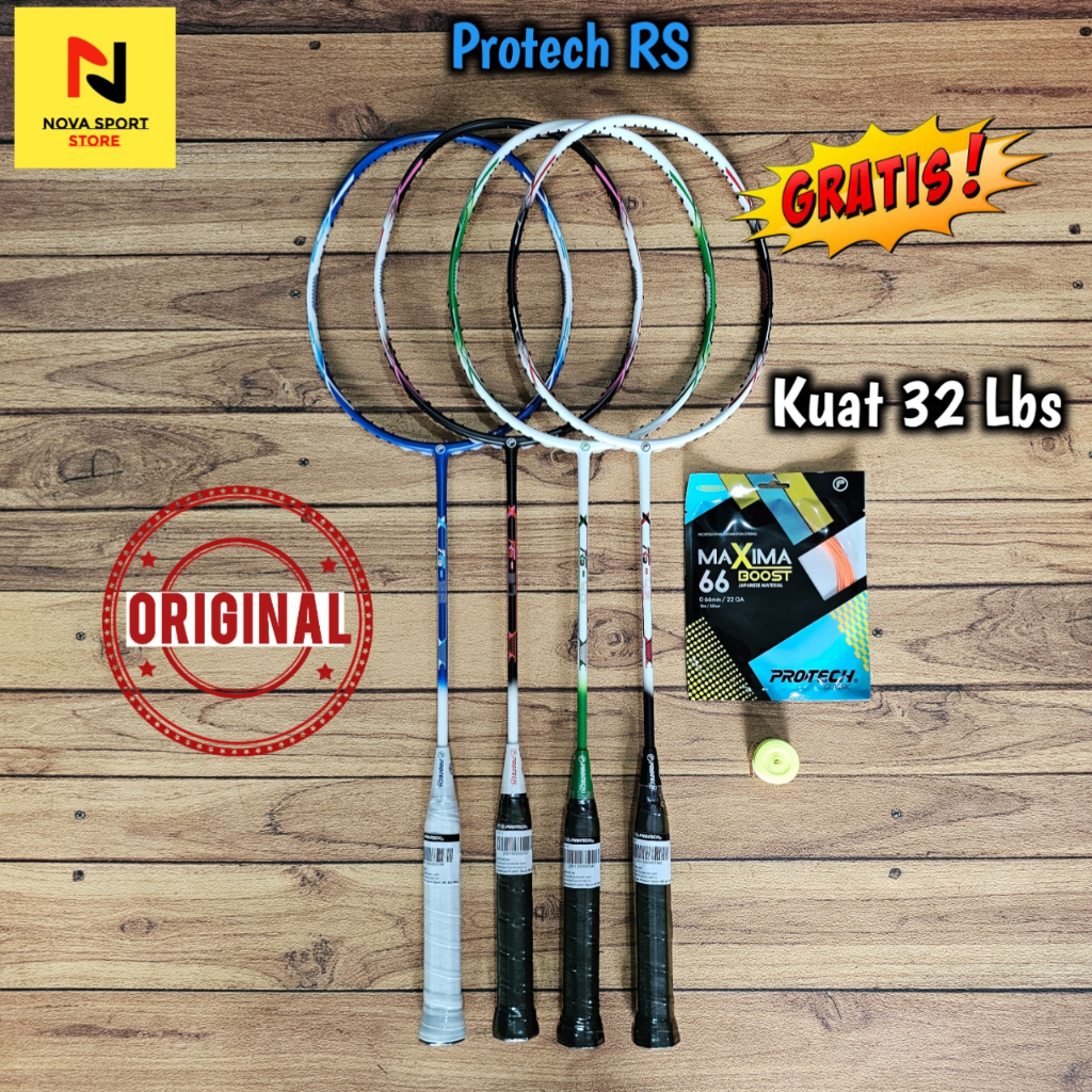 Jual Raket Badminton Protech Rs Shopee Indonesia