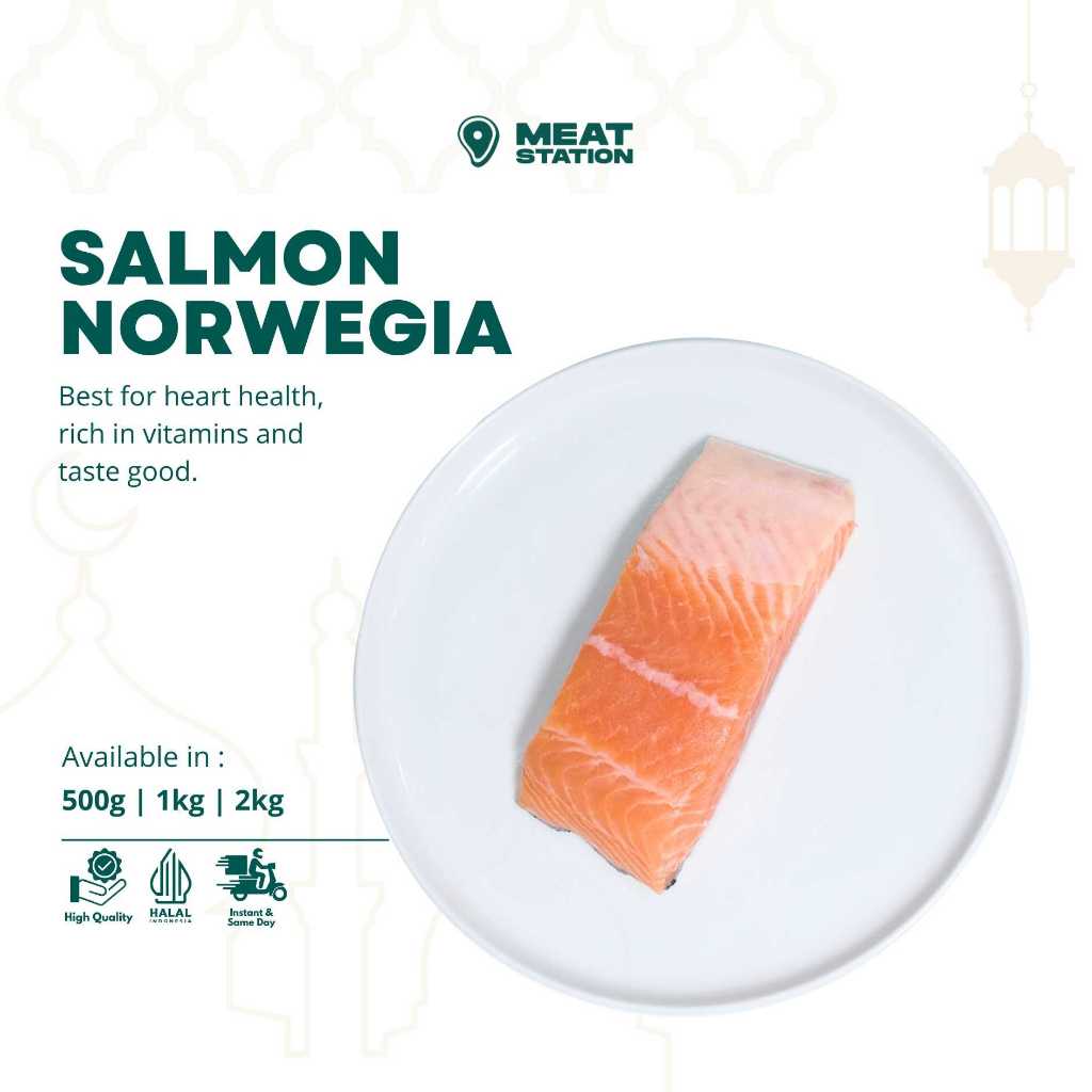 Jual Norwegian Salmon Fillet Premium Ikan Salmon Fillet Premium