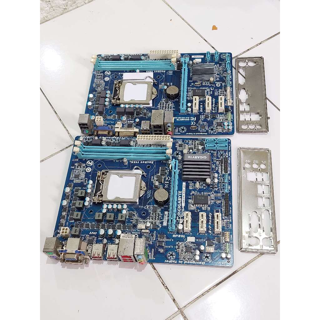 Jual Motherboard Gigabyte H61 Ddr3 Lga 1155 Shopee Indonesia